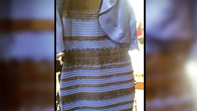 News video: #TheDress is black and blue - or white and gold?